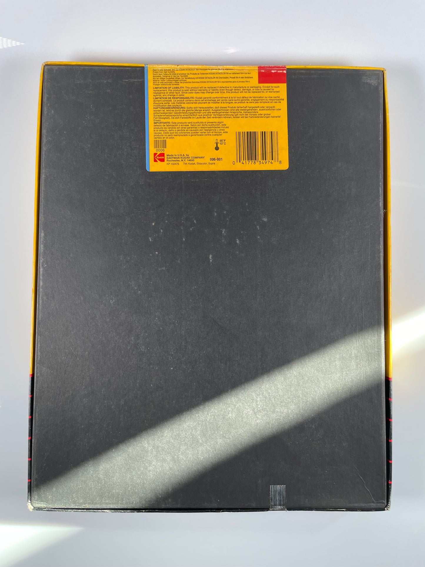 Kodak Ektacolor Supra II Color Printing Paper 50 Sheets 11x14 Sealed