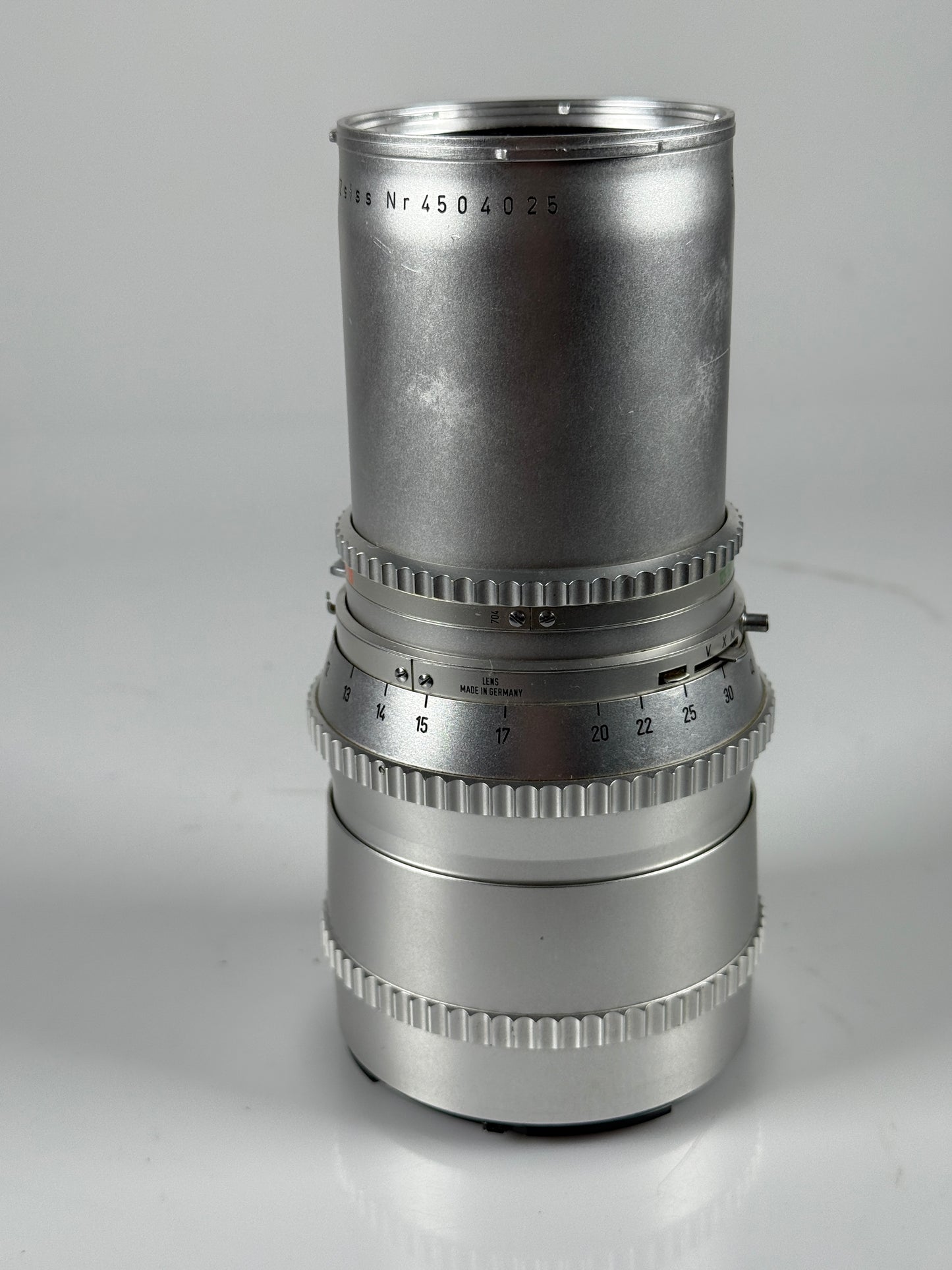 Hasselblad 250mm f5.6 Zeiss Sonnar Lens chrome C Lens