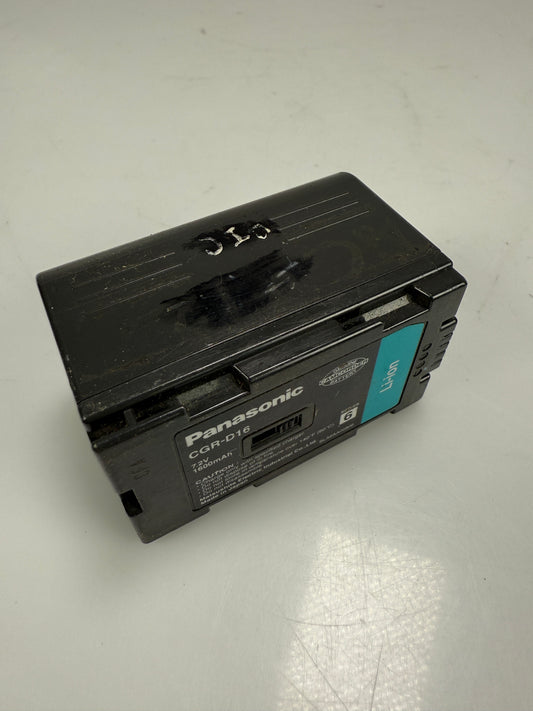 Panasonic CGA-D16 Lithium-Ion Camera Battery Pack