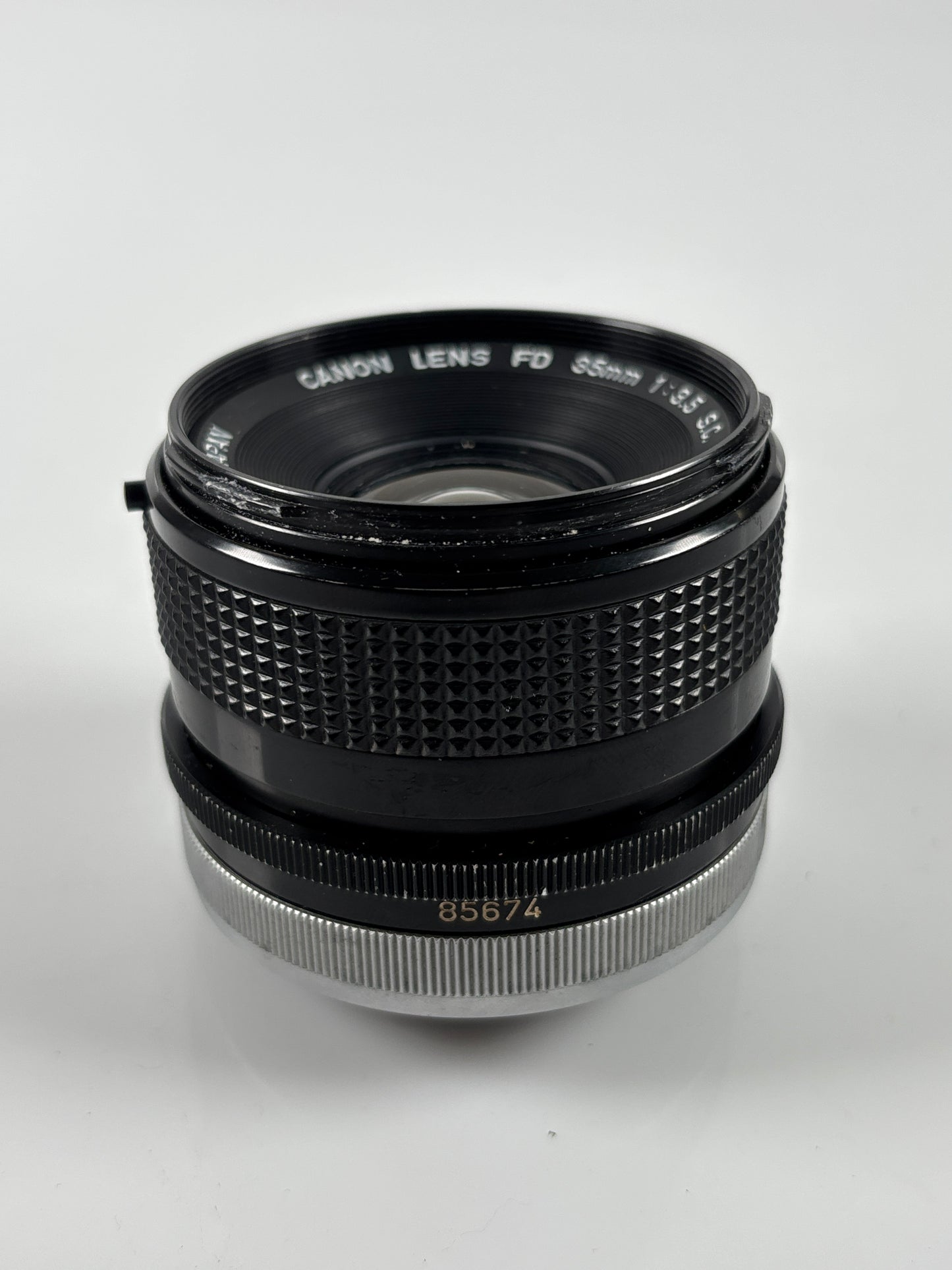 Canon 35mm F3.5 SC FD Breech Mount prime lens