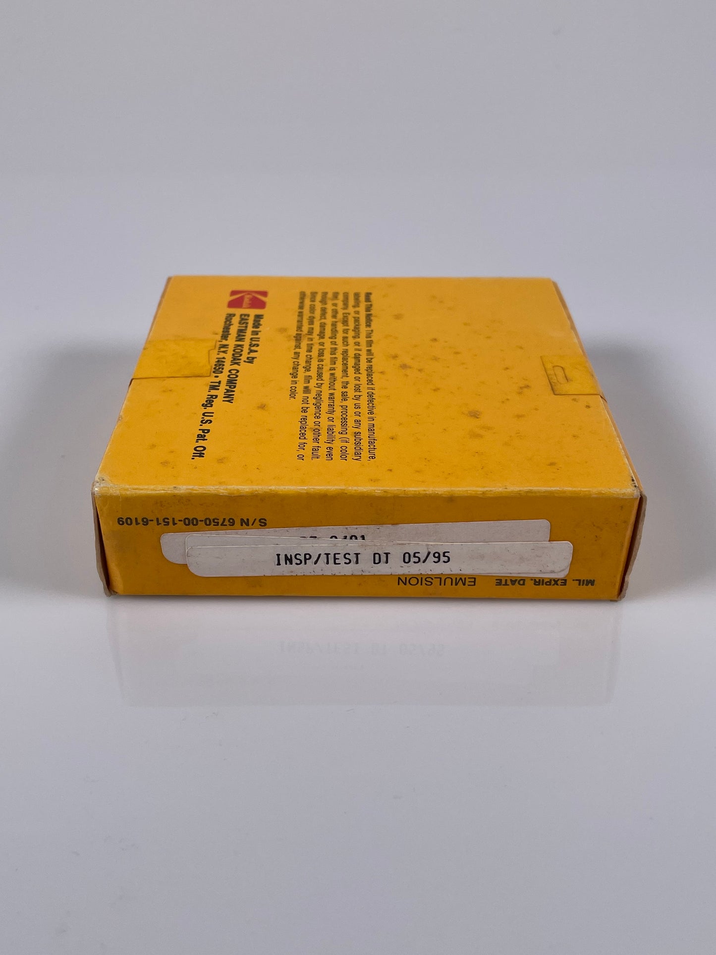 Kodak RAR film 2496 Estar-AH BASE 16mm 100ft SP 438 Gun Camera Refills Military