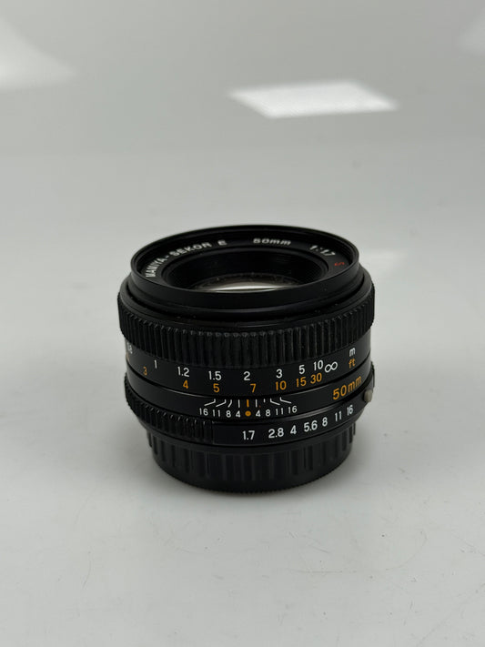 Mamiya-Sekor 50mm f1.7 S E (ZE) Z-Mount Lens