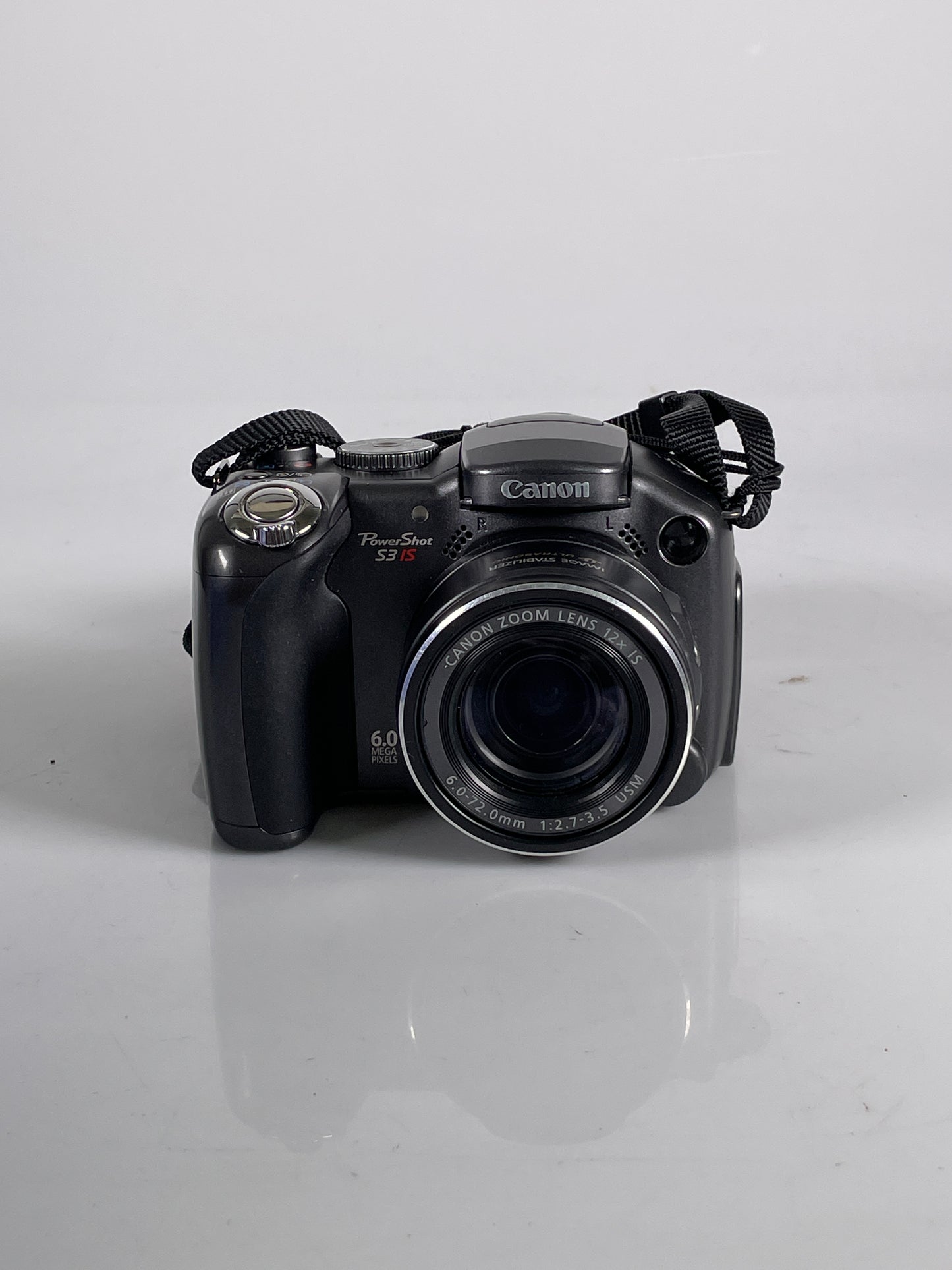 Canon PowerShot S3 IS 6.0MP Digital Camera - Black