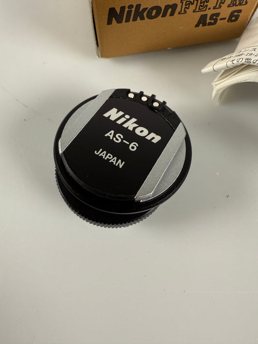 Nikon AS-6 Flash Coupler: Put F3 Flash on ISO Hotshoe
