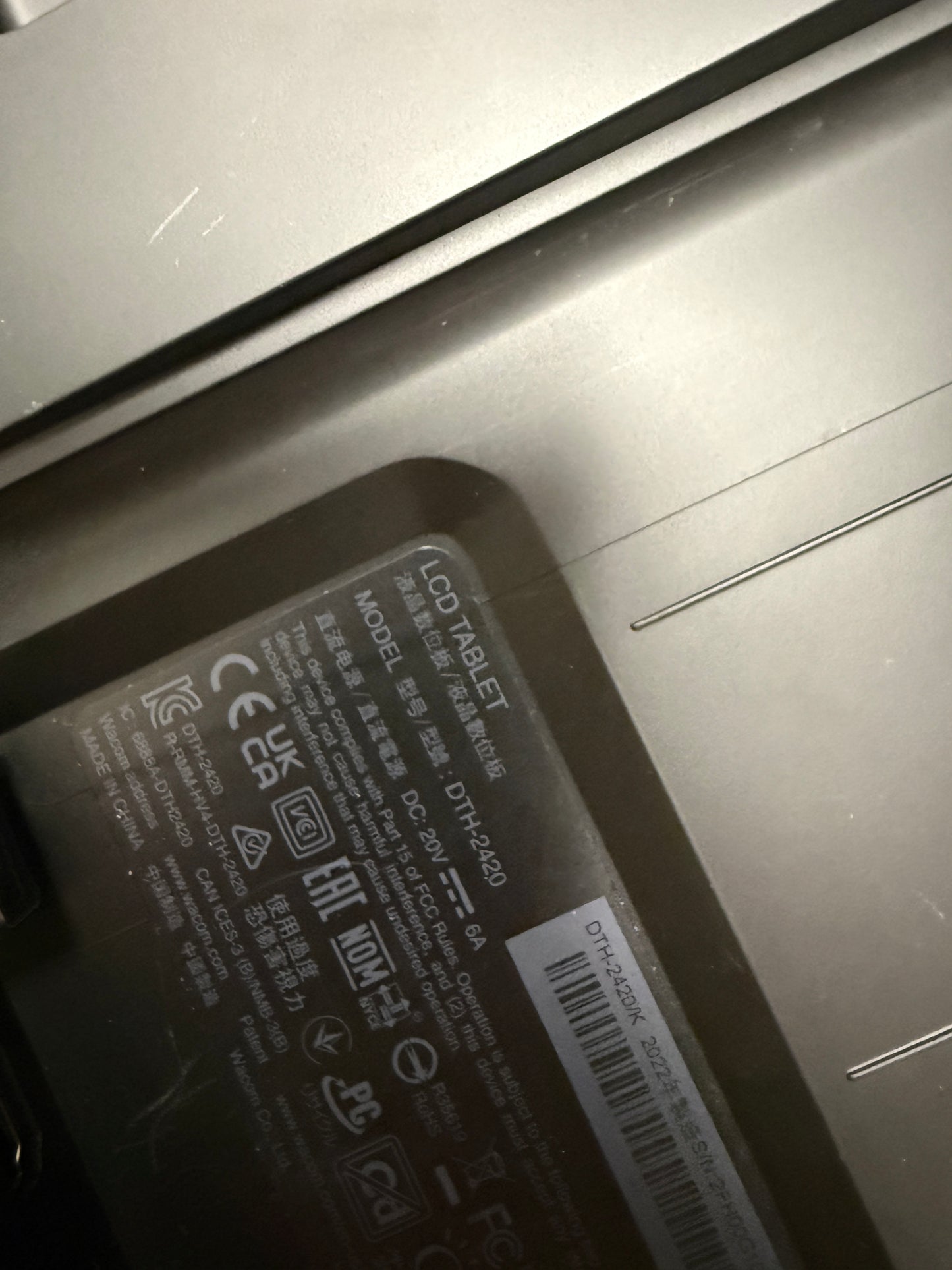 Wacom Cintiq Pro 24 Touch 4K DTH2420 Graphics Tablet - Black
