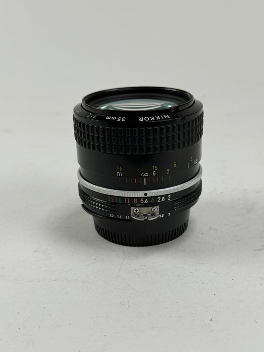 Nikon Nikkor AI 35mm f2 Camera Lens