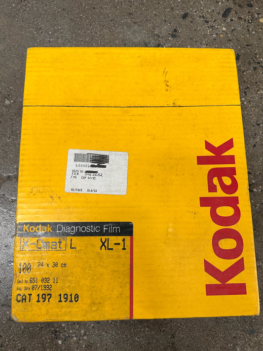 Kodak Diagnostic FILM X-Omat L XL-1 24x30cm | 100 sheets | expired 1992