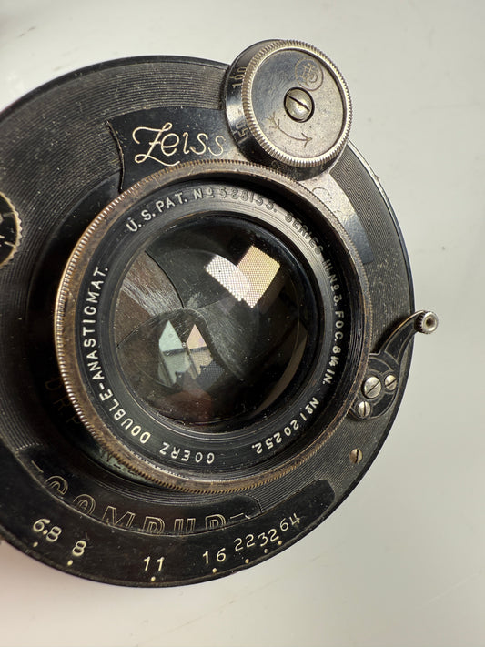 GOERZ 8 1/4 inch f6.8 DOUBLE - ANASTIGMAT (DAGOR)  Series III