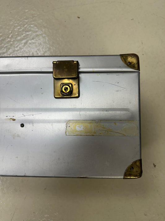 Abercrombie Fitch A&F Steel Metal takedown Shotgun Case Belgium RARE