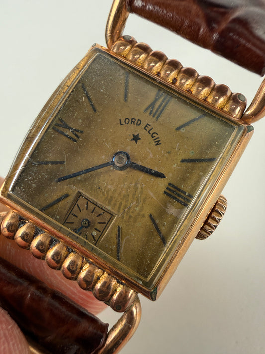 Vintage Lord Elgin 14K Gold Filled Watch