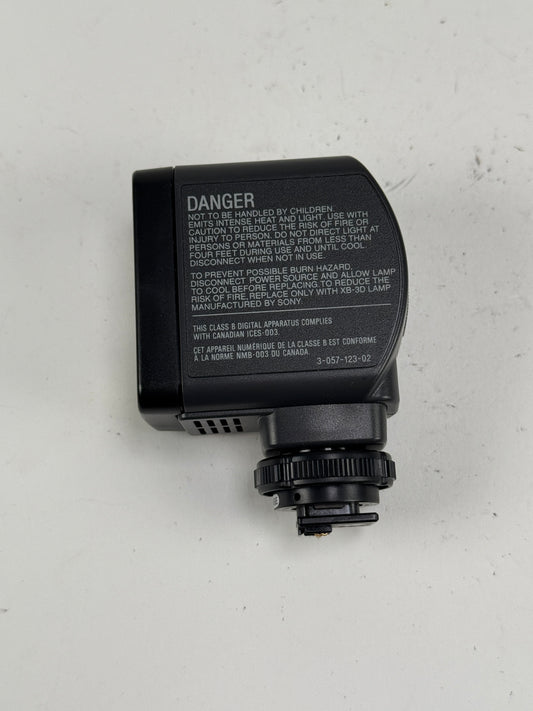 Sony HVL-FDH3 Video Light & Flash for Camcorder Intelligent Accessory Shoe