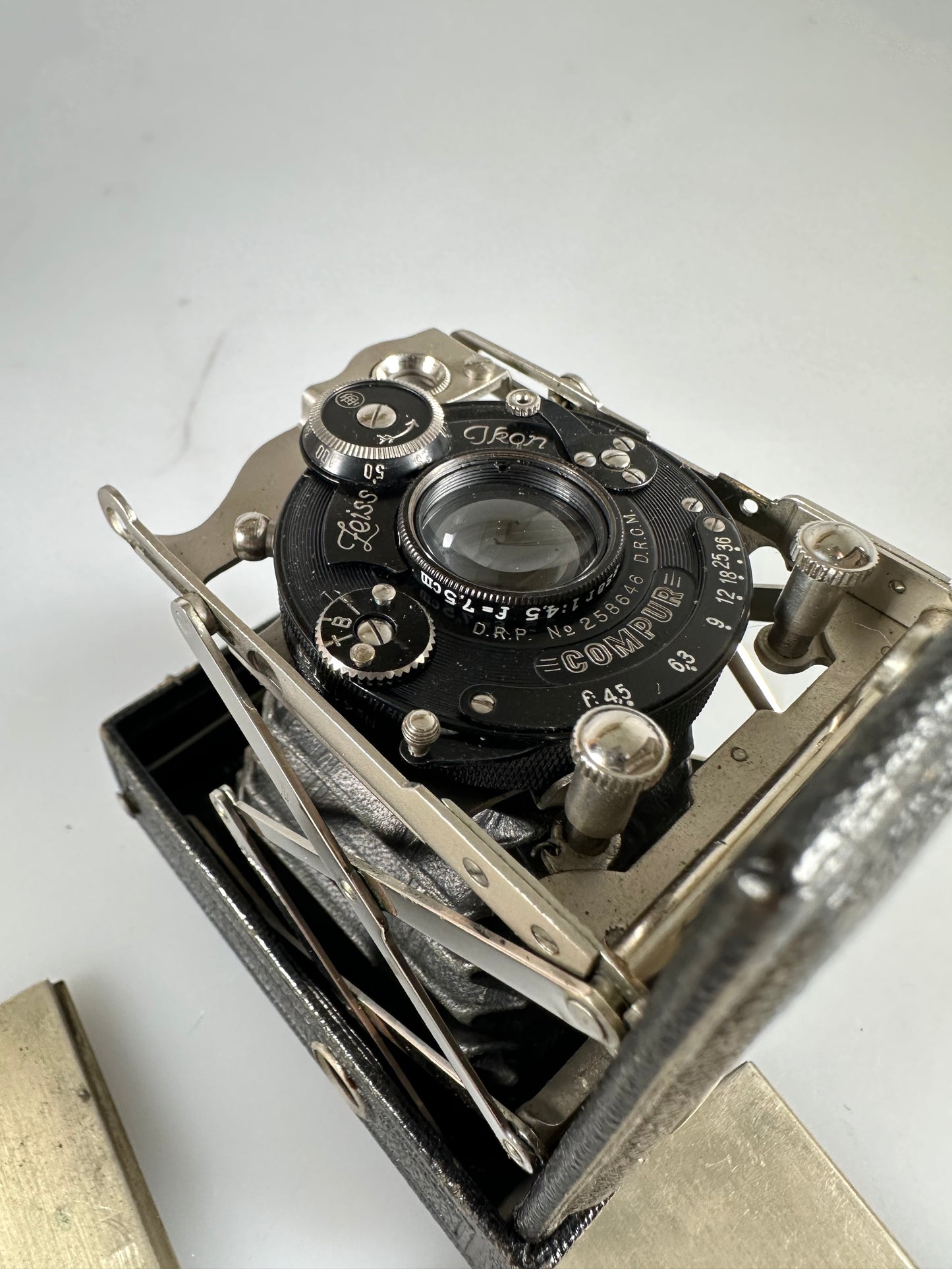 Zeiss Ikon Contessa Nettel Duchessa camera tessar 7.5cm f4.5 RARE
