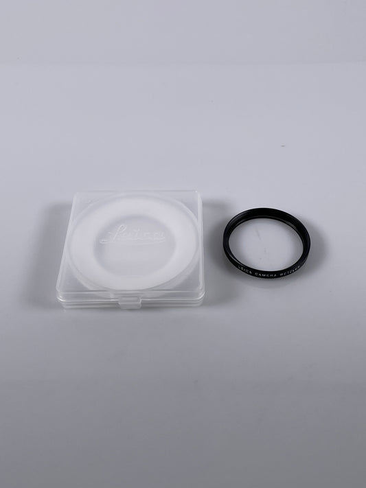 Leica E43 UVa II Filter (Black) with Case & Box 13032