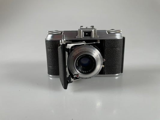 Voigtlander Vito II Film Camera with Color-Skopar 50mm f3.5 Lens (rare hot shoe)