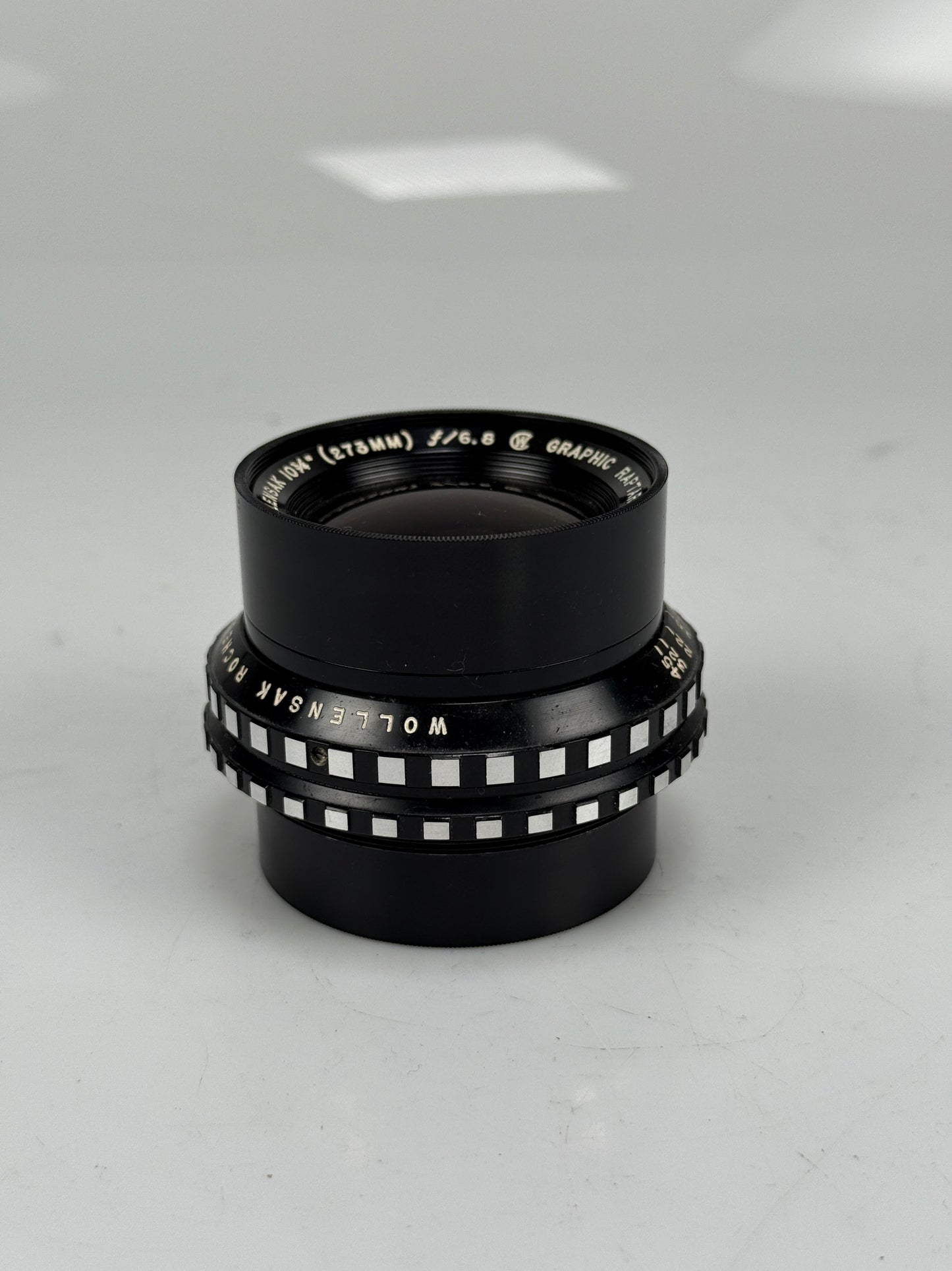 Wollensak 10.75 inch f6.8 Graphic Raptar Wide Field Lens