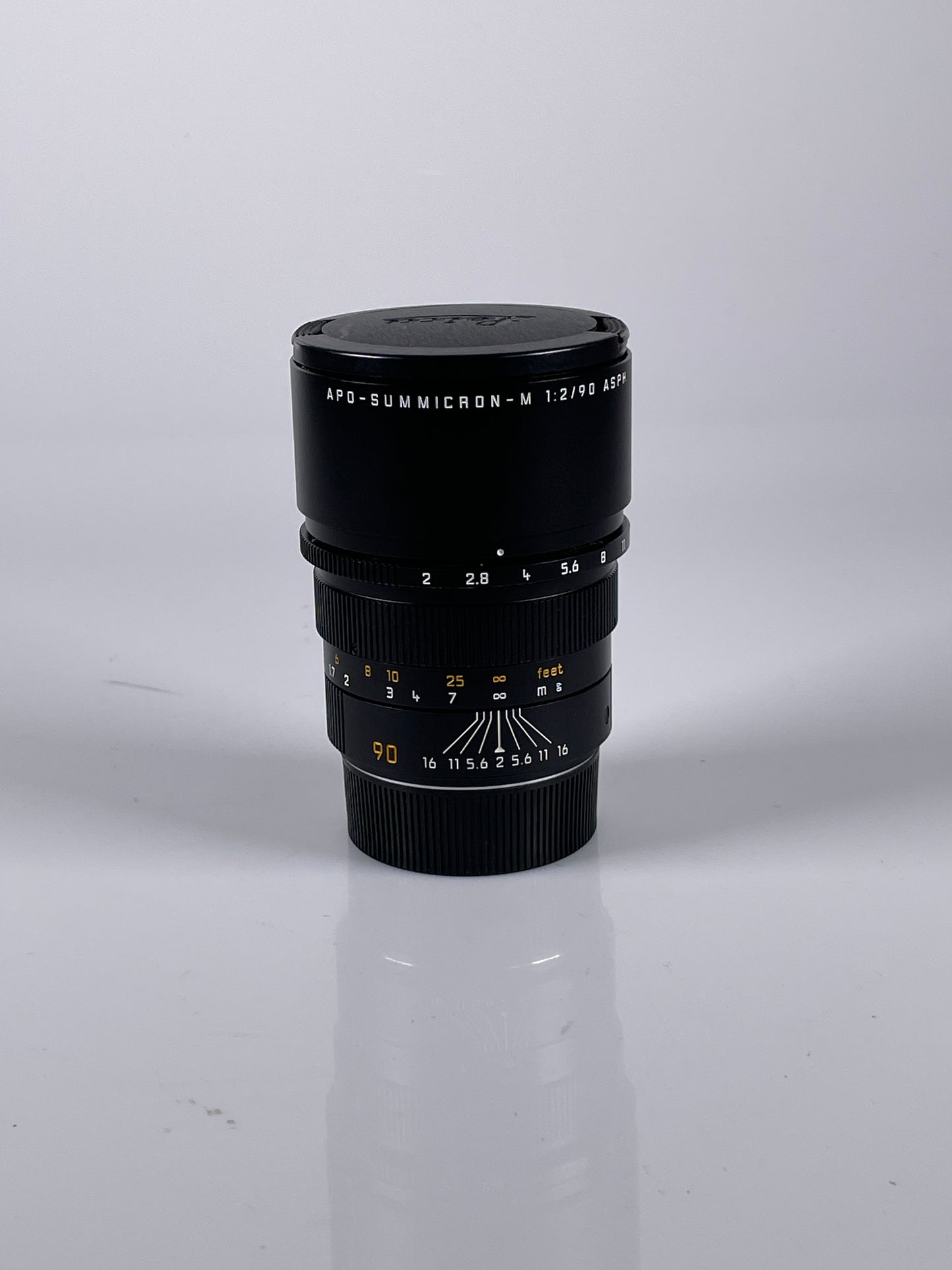 Leica 11884 90mm f2 APO Summicron-M ASPH Black E55 6-Bit Lens