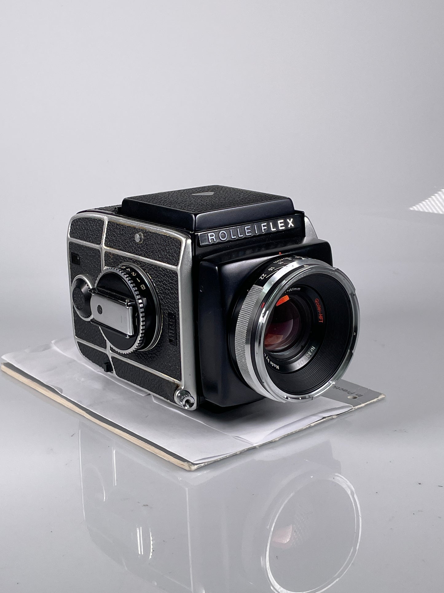 Rolleiflex SL66 Medium Format Camera with 80mm f2.8 HFT, waist level
