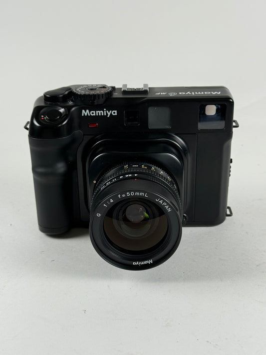 Mamiya 6 MF 6MF medium format rangefinder camera with 50mm f4 L G lens