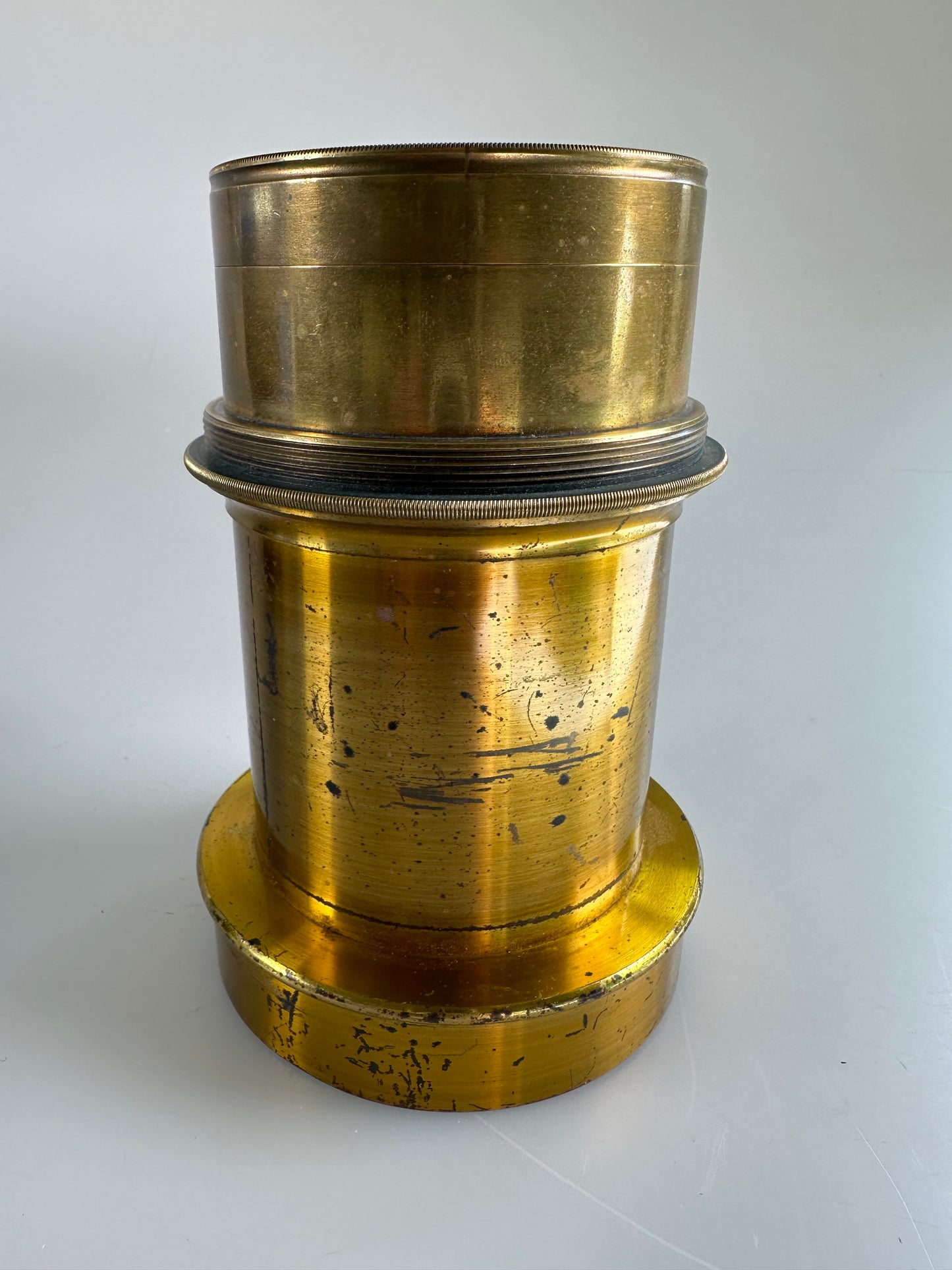 Darlot Paris No 6 Hemispherique Rapide Brass Lens