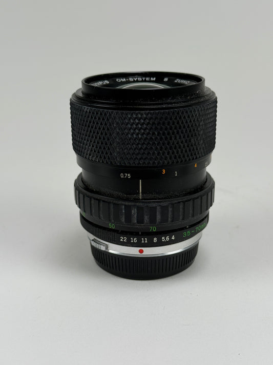 Olympus OM S Zuiko Auto-Zoom 35-70mm F4 Wide Zoom Lens