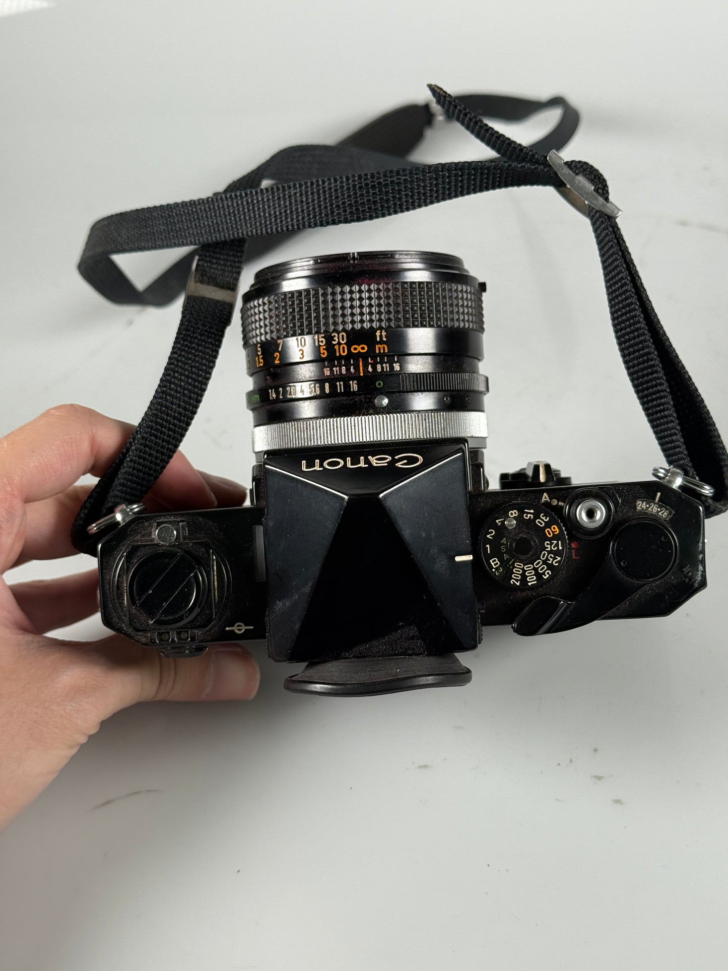 Canon F-1 35mm Camera with 50mm 1.4 FD SSC Lens