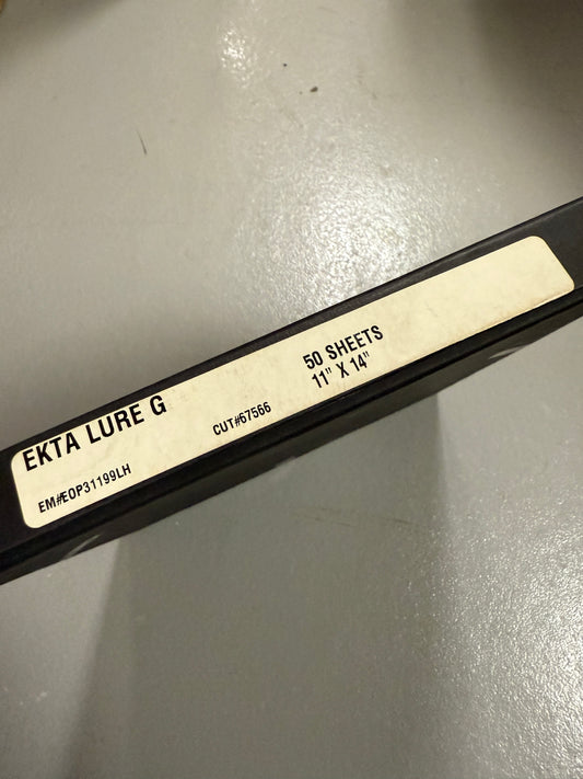 Kodak Ektalure G Paper - 11x14, 50 sheets, SEALED