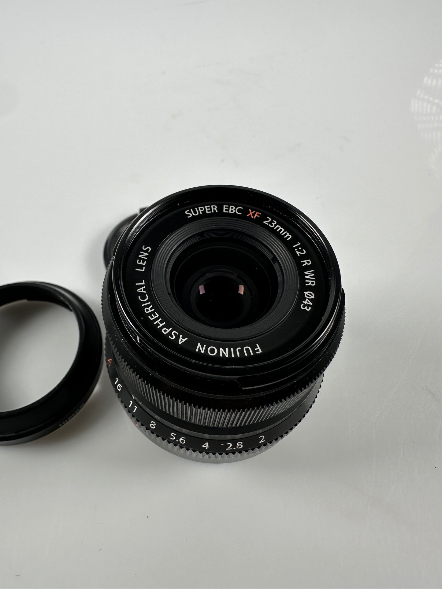 Fuji fujifilm XF Fujinon 23mm f2 R WR Super EBC Lens Black