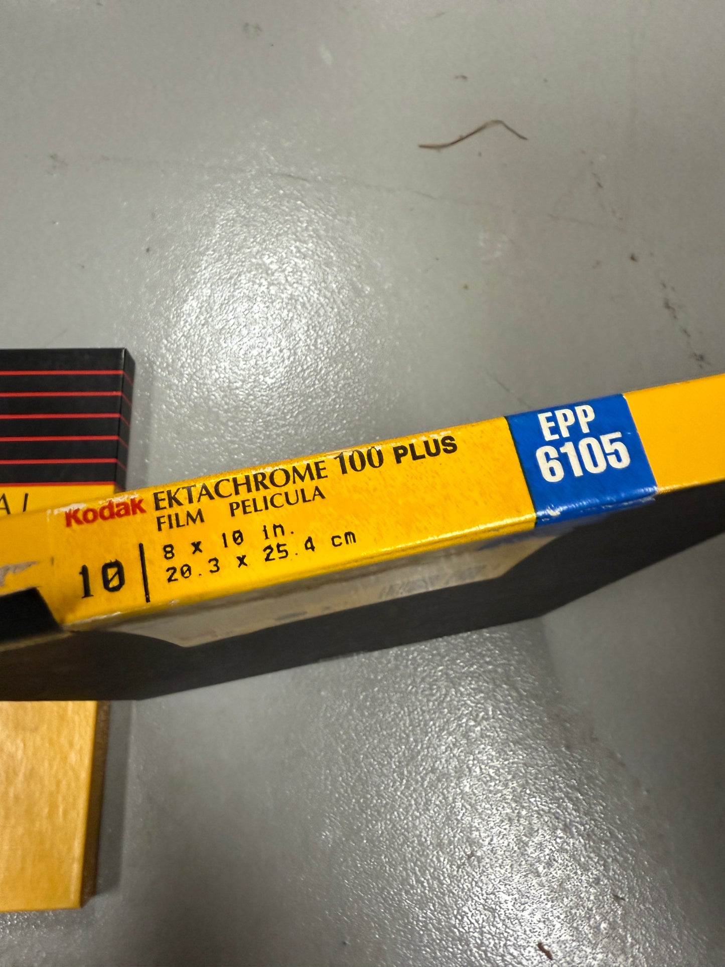 Kodak Ektachrome 100 plus 10 sheets 8x10 exp 1996