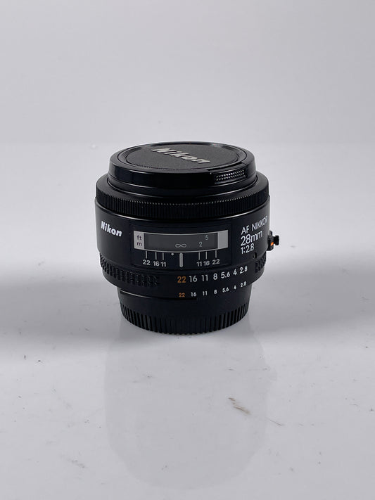 Nikon AF Nikkor 28mm f2.8 Wide Angle Prime Lens