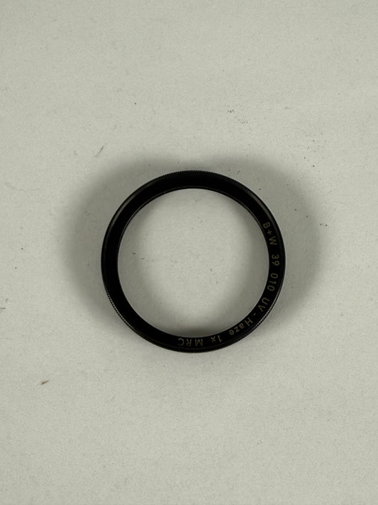 B+W 39mm 010 UV Haze Lens Filter UV 1x MRC