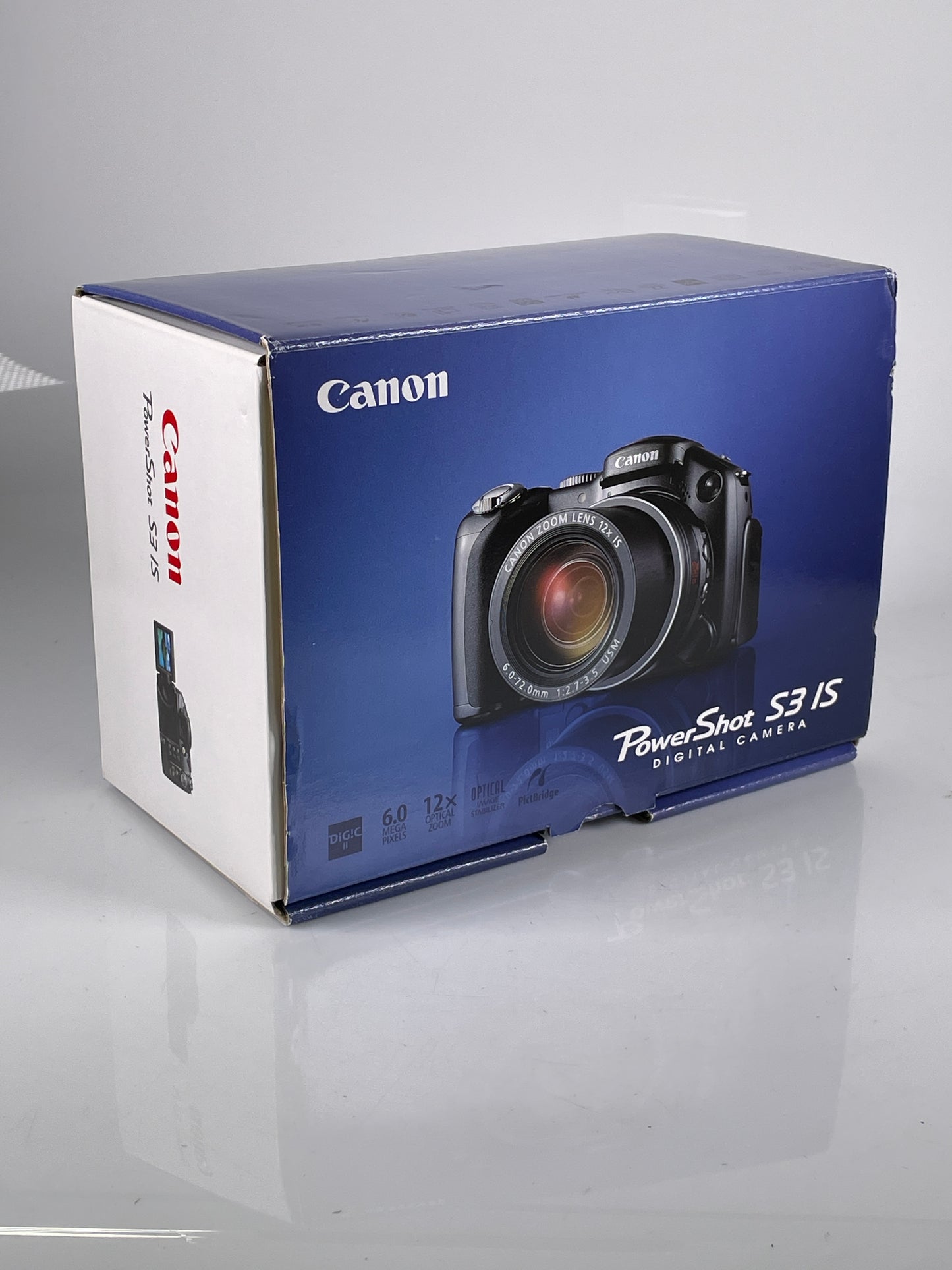 Canon PowerShot S3 IS 6.0MP Digital Camera - Black