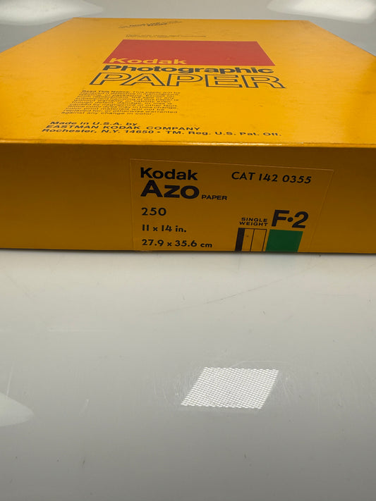 Kodak Azo F2 B&W Paper - 11x14, 250 sheets, SEALED single weight