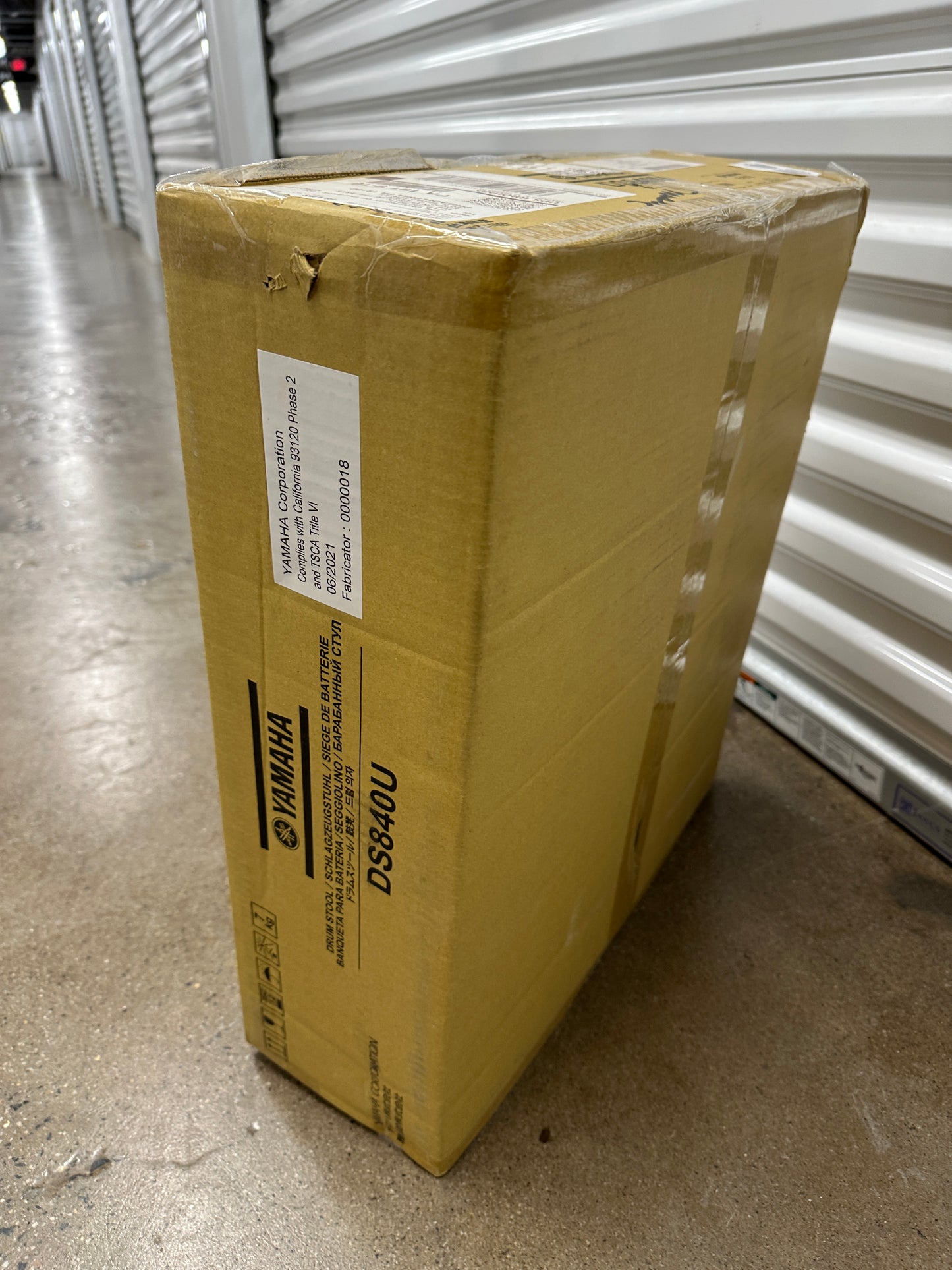 Yamaha DS-840 Heavyweight Drum Throne Seat