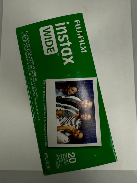 Fujifilm Instax Wide Film - 20 Exposures - 2025