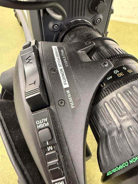 Panasonic AG-HPX370P P2 Camcorder with Fujinon T17X4.5BRM-L14 f1.6/5-77mm Lens