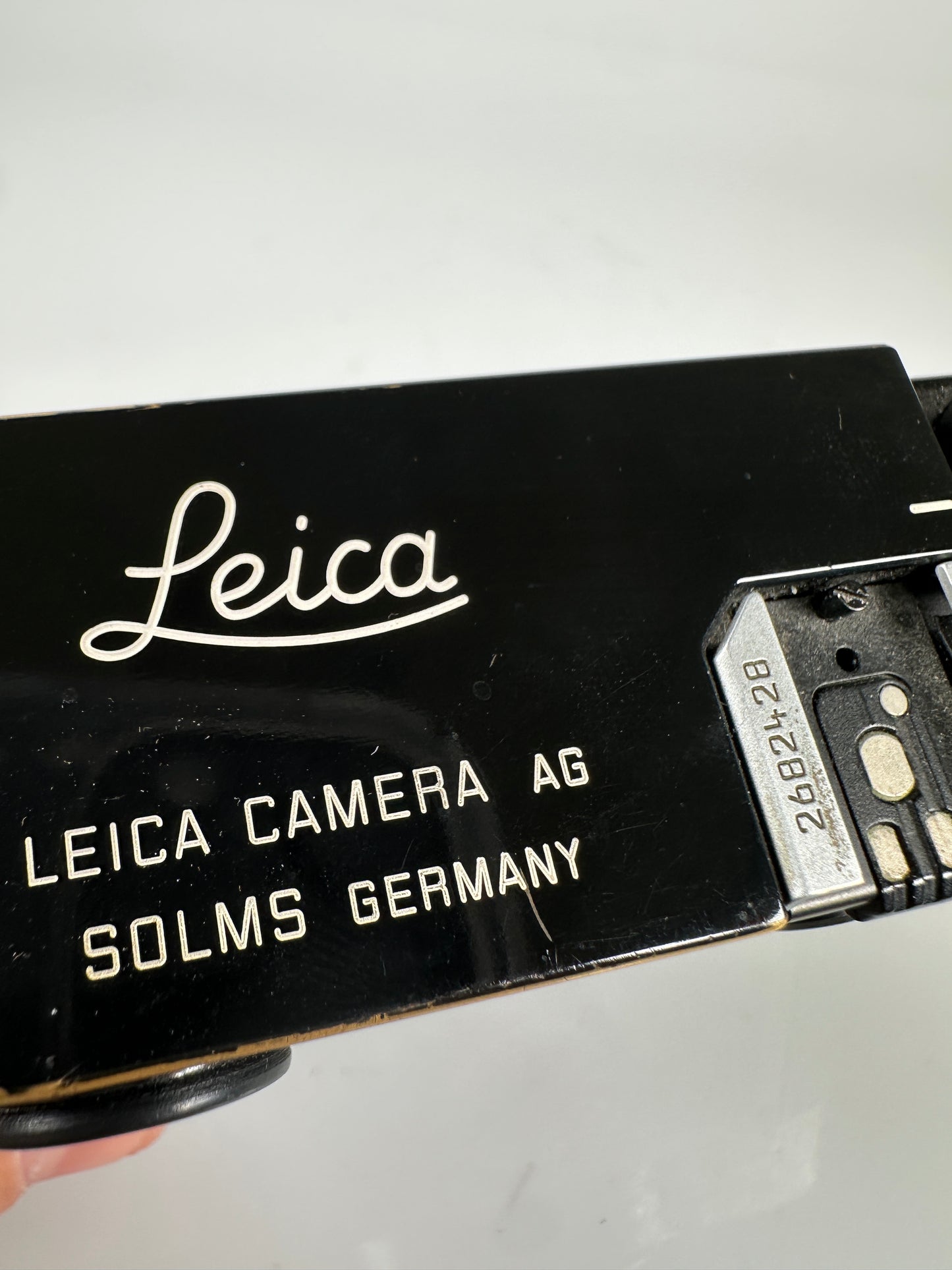 Leica M6 TTL 0.72 LHSA Special Edition Black paint