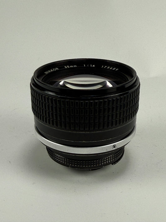 Nikon Nikkor Ais 85mm f1.4 Lens Prime SLR - Heinz Kluetmeier
