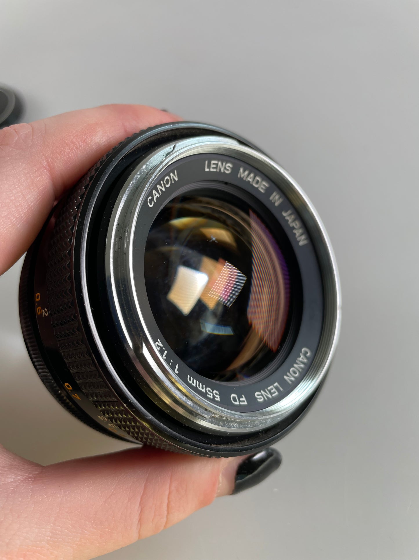 Canon FD 55mm F1.2 MF Standard Lens chrome nose