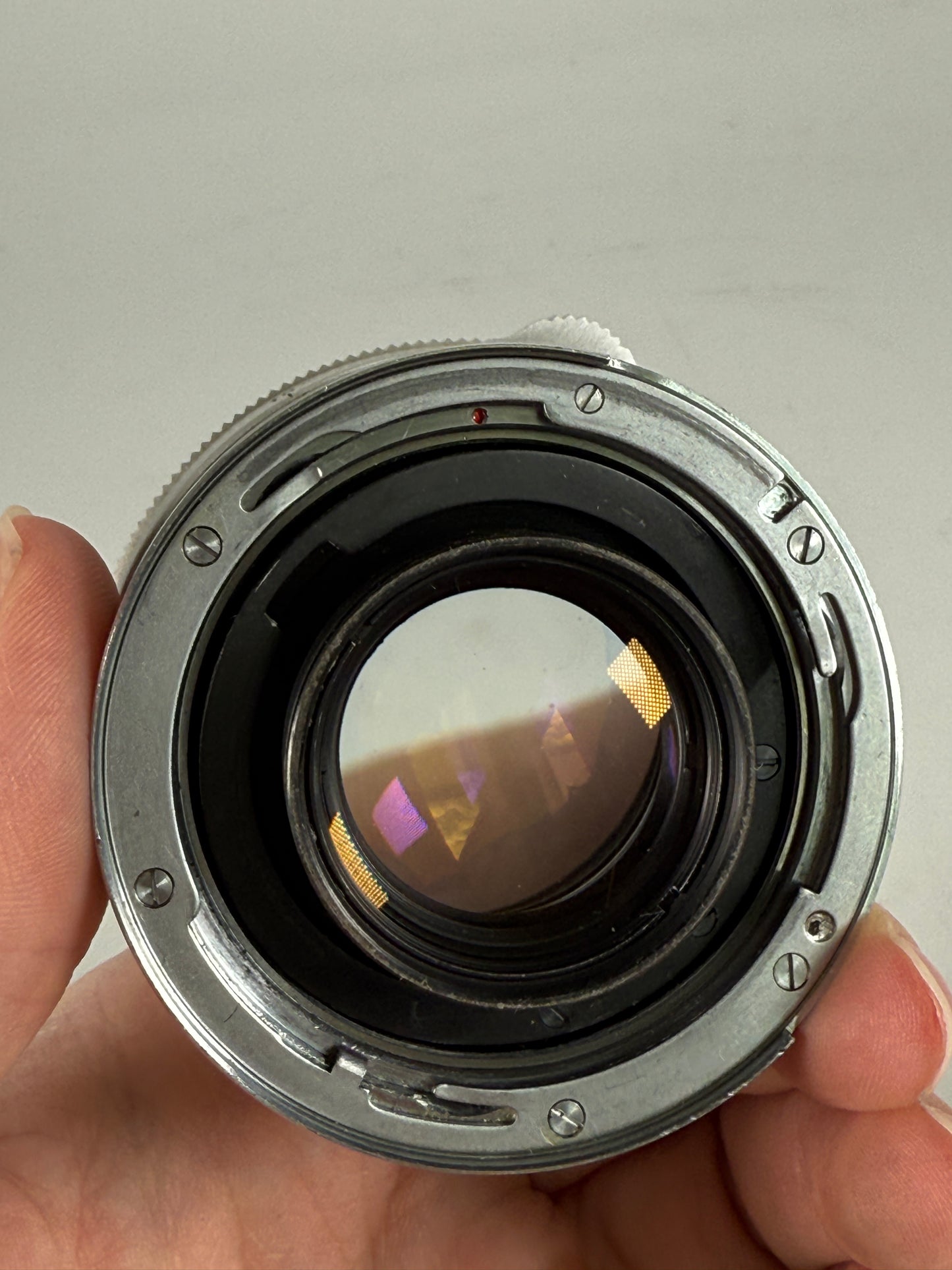 Carl Zeiss Planar 50mm f2 Contarex Mount chrome silver