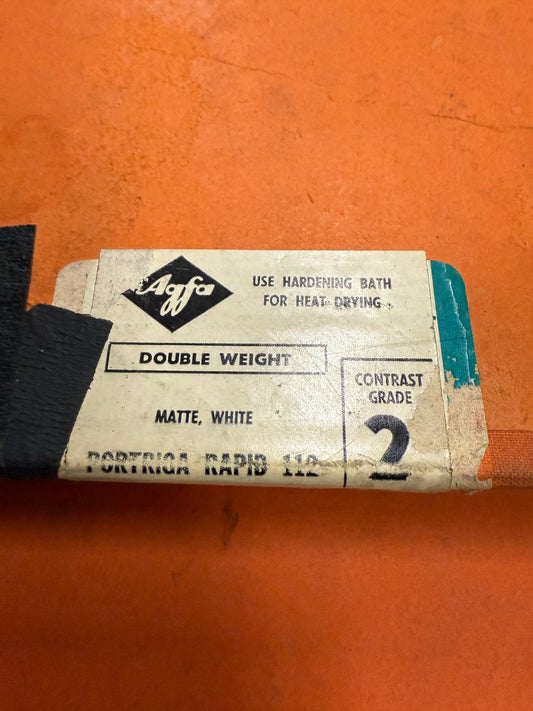 Agfa Brovira and portriga rapid Photo Paper 16x20 inch BH 111 5, 112 grade 2