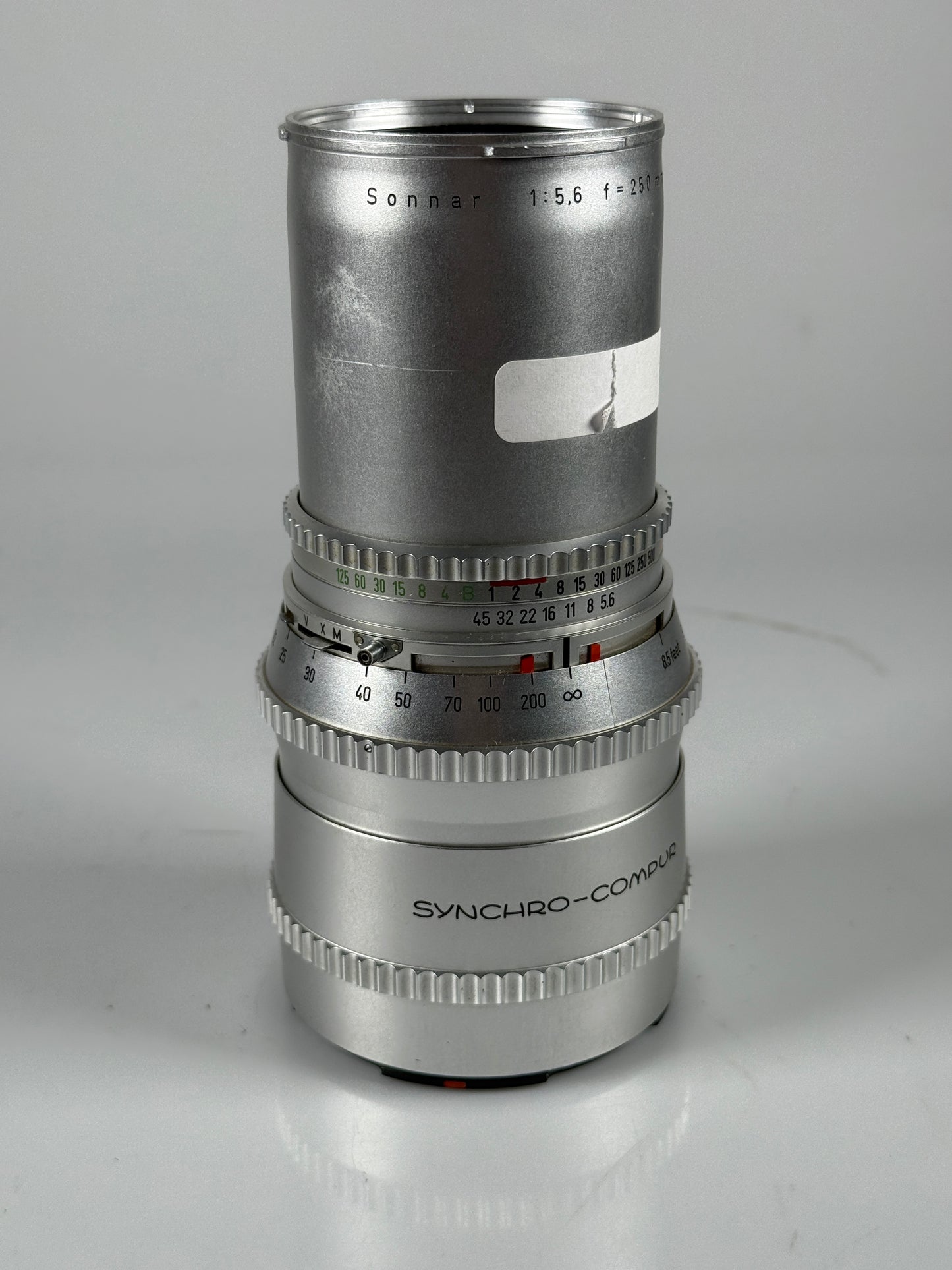 Hasselblad 250mm f5.6 Zeiss Sonnar Lens chrome C Lens