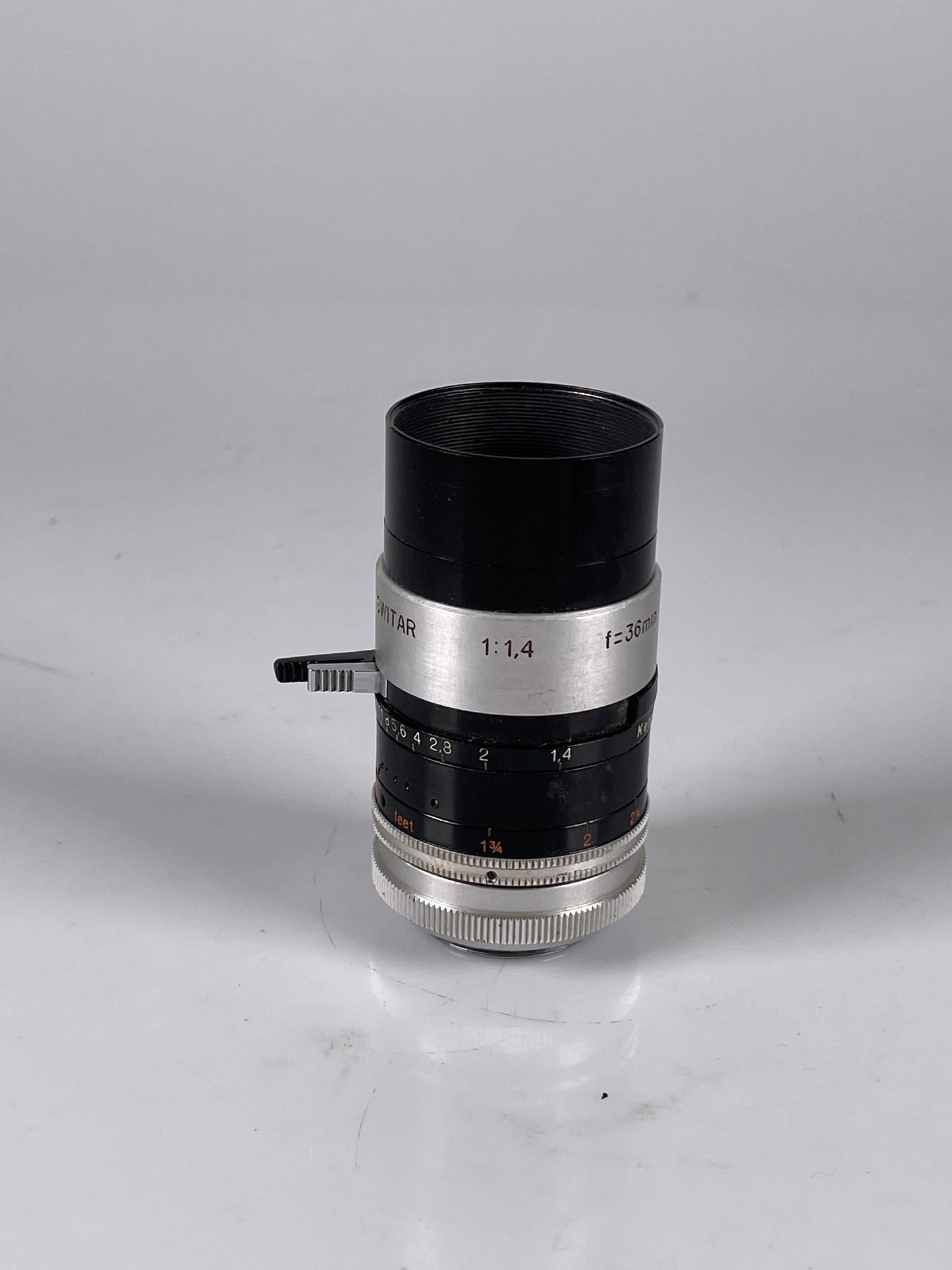 Kern-Paillard 36mm f1.4 Macro-Switar Lens for H8 RXBolex
