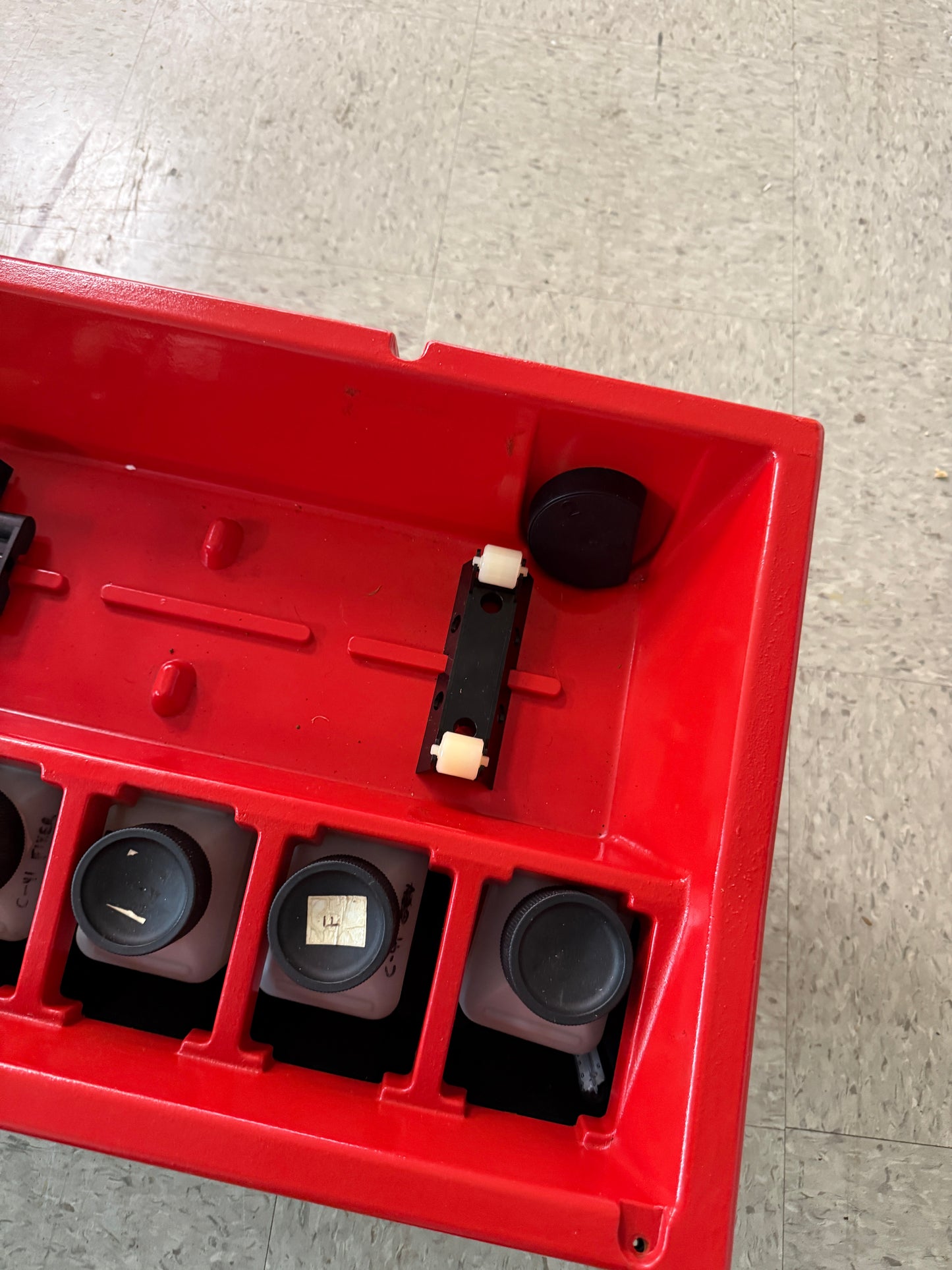 JOBO CPP2 processor with Bottles, Grad Cylinders, Lift