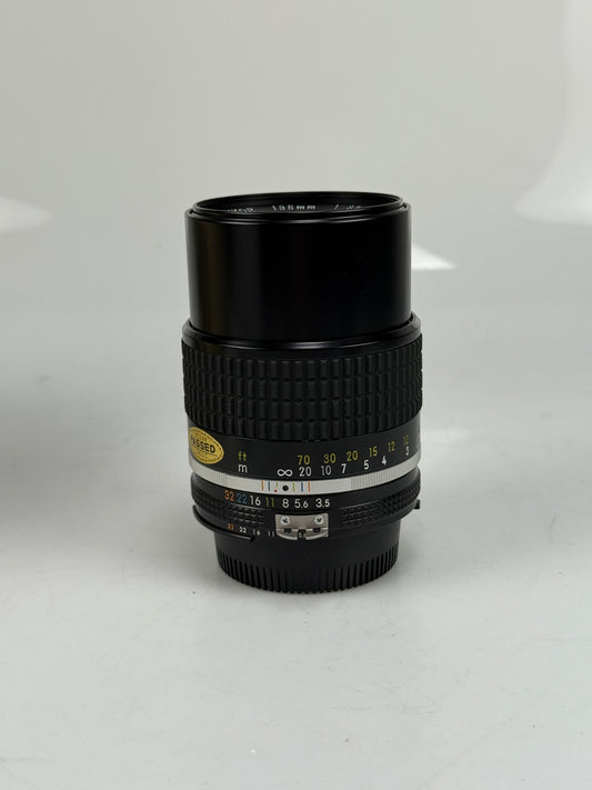 Nikon Ai-s Ais Nikkor 135mm f3.5 Telephoto MF Lens