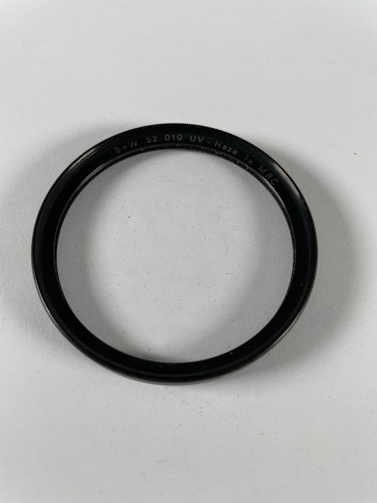 B+W 52mm 010 UV Haze 1x Lens Filter