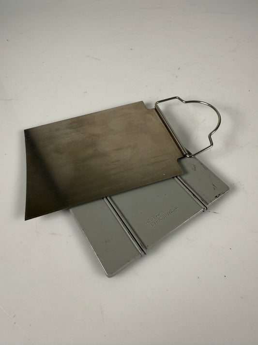 Zenza Bronica Dark Slide For S, Early S2 6x6 Film Back