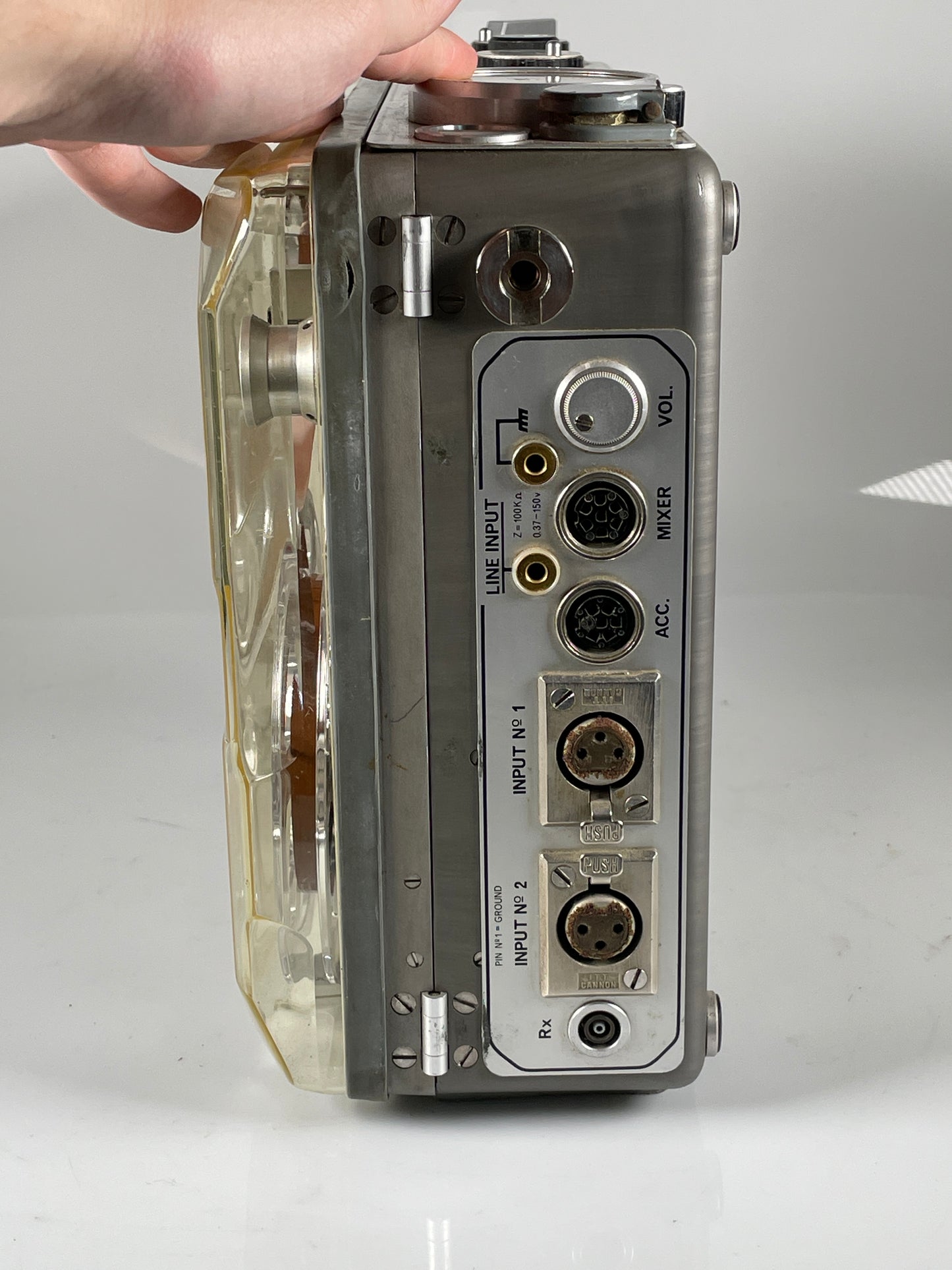 Kudelski Nagra IV-L Reel to reel field tape recorder RARE