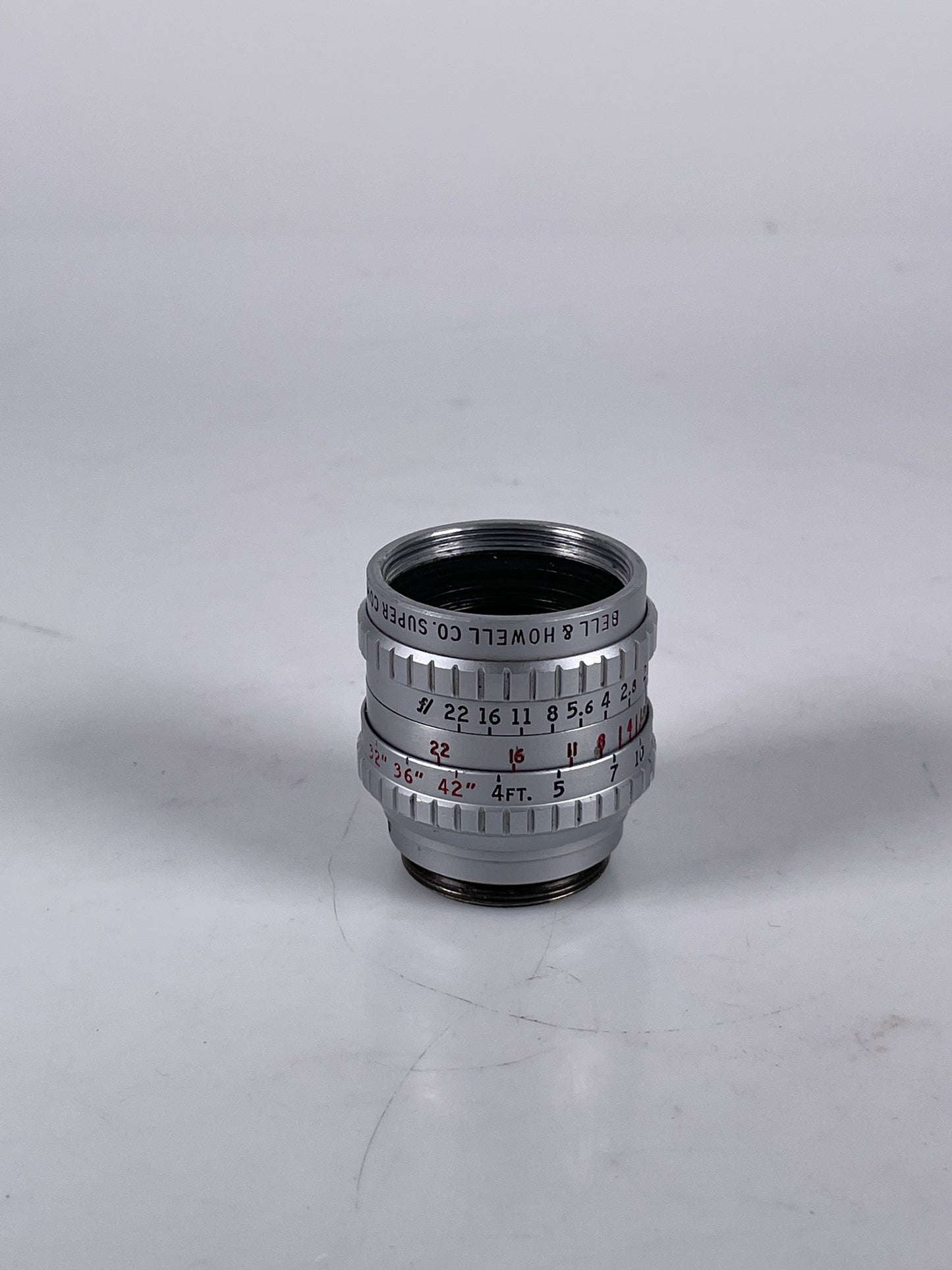 Bell & Howell Super Comat 1 Inch 25mm f1.9 C-Mount 16 mm Cine Camera Lens