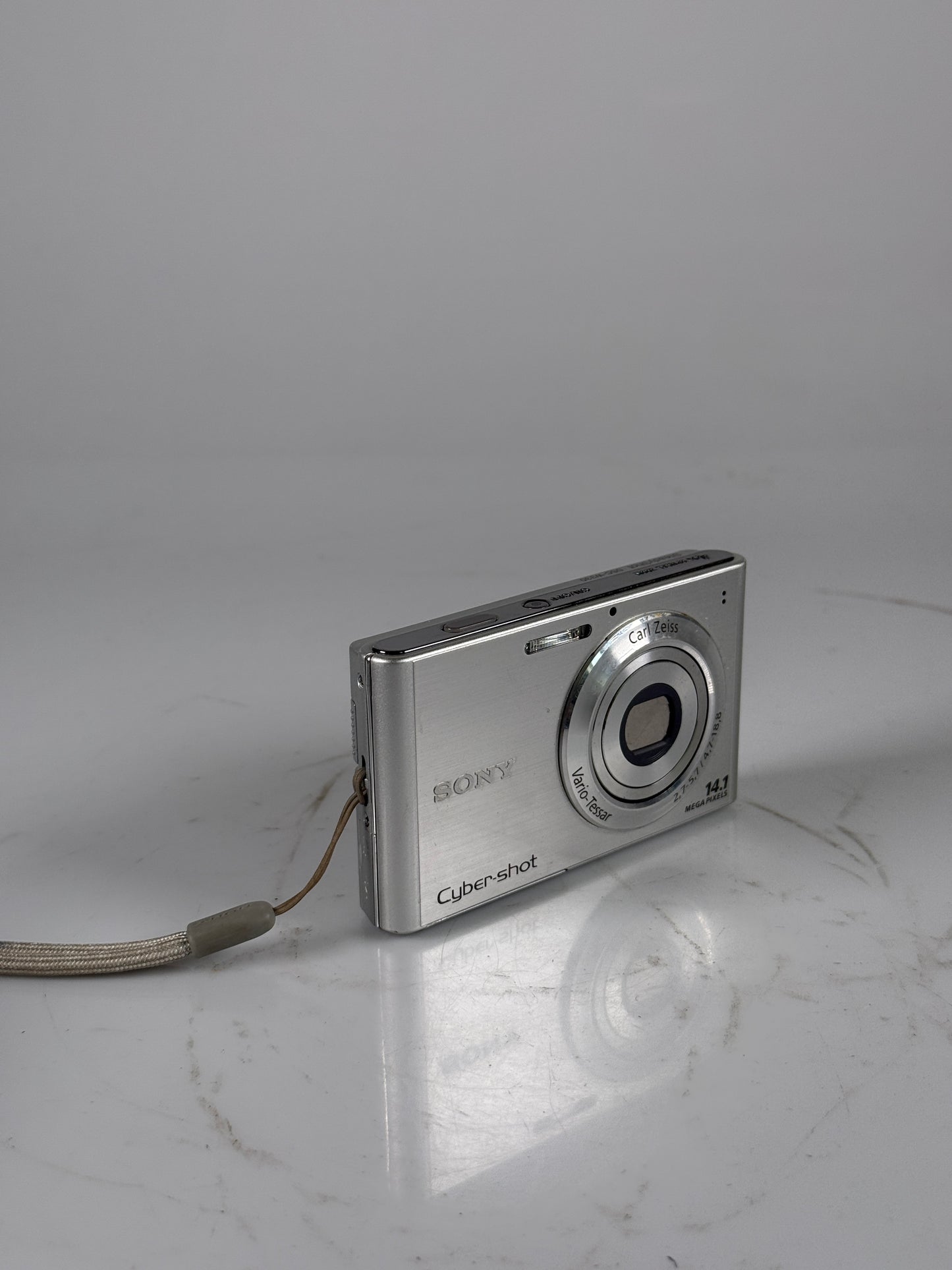 Sony Cyber-Shot DSC-W330 Digital Camera Gray w/ Battery & Charger