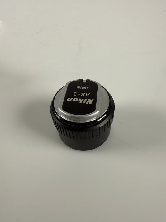 Nikon AS-3 Flash Coupler for F3 Cameras Hotshoe Adapter